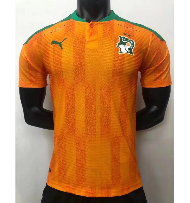 Ivory Coast Côte d'Ivoire Home Kit Soccer Jersey Player Version 2020/21